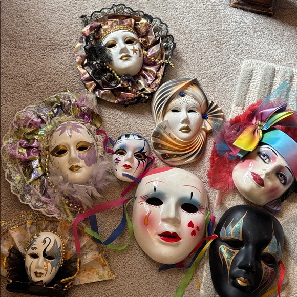 Colorful Decorative Masks Collection - Picture 4 of 4